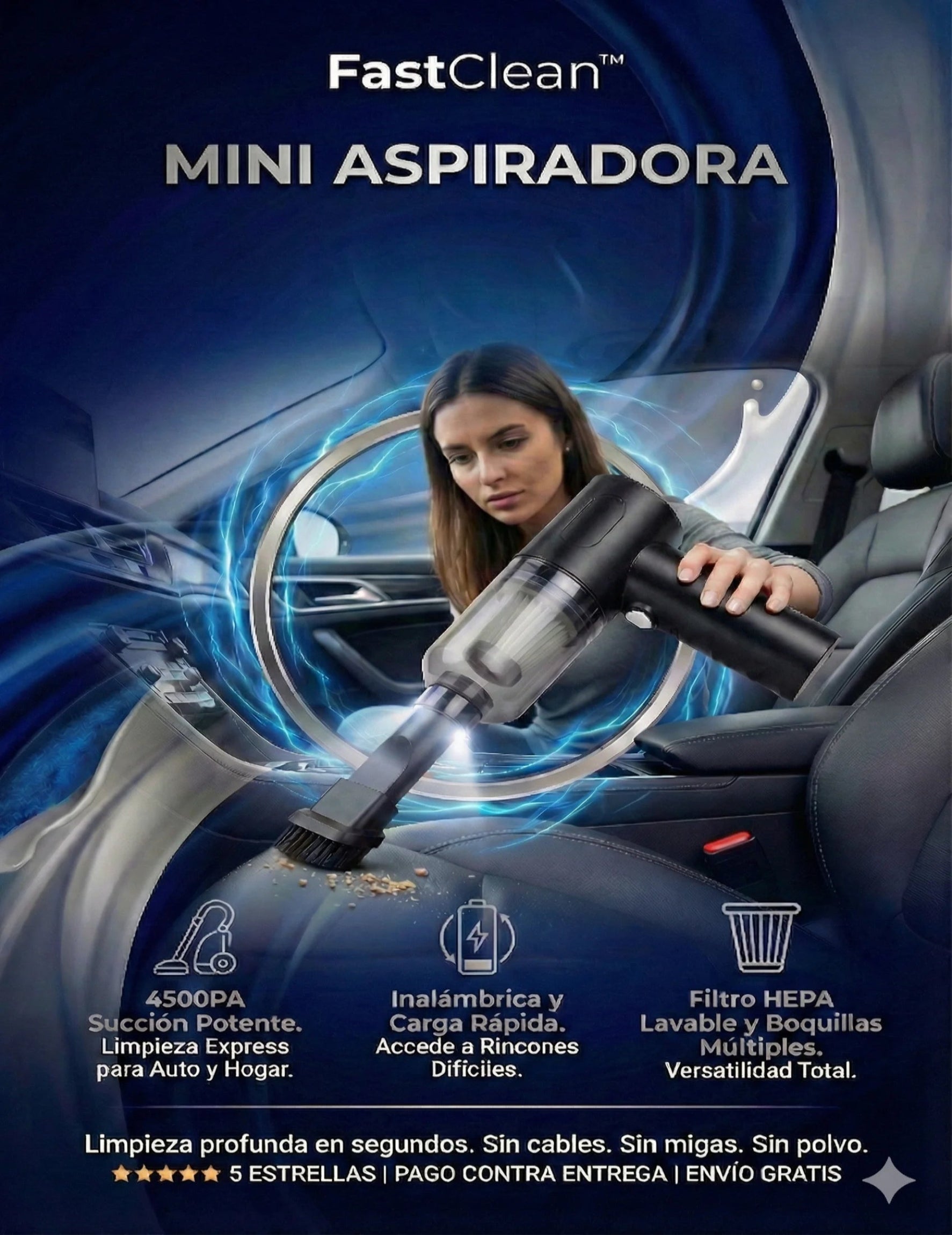 Aspiradora Portátil FastClean